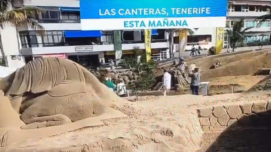 La playa de Las Canteras, de nuevo en Tenerife