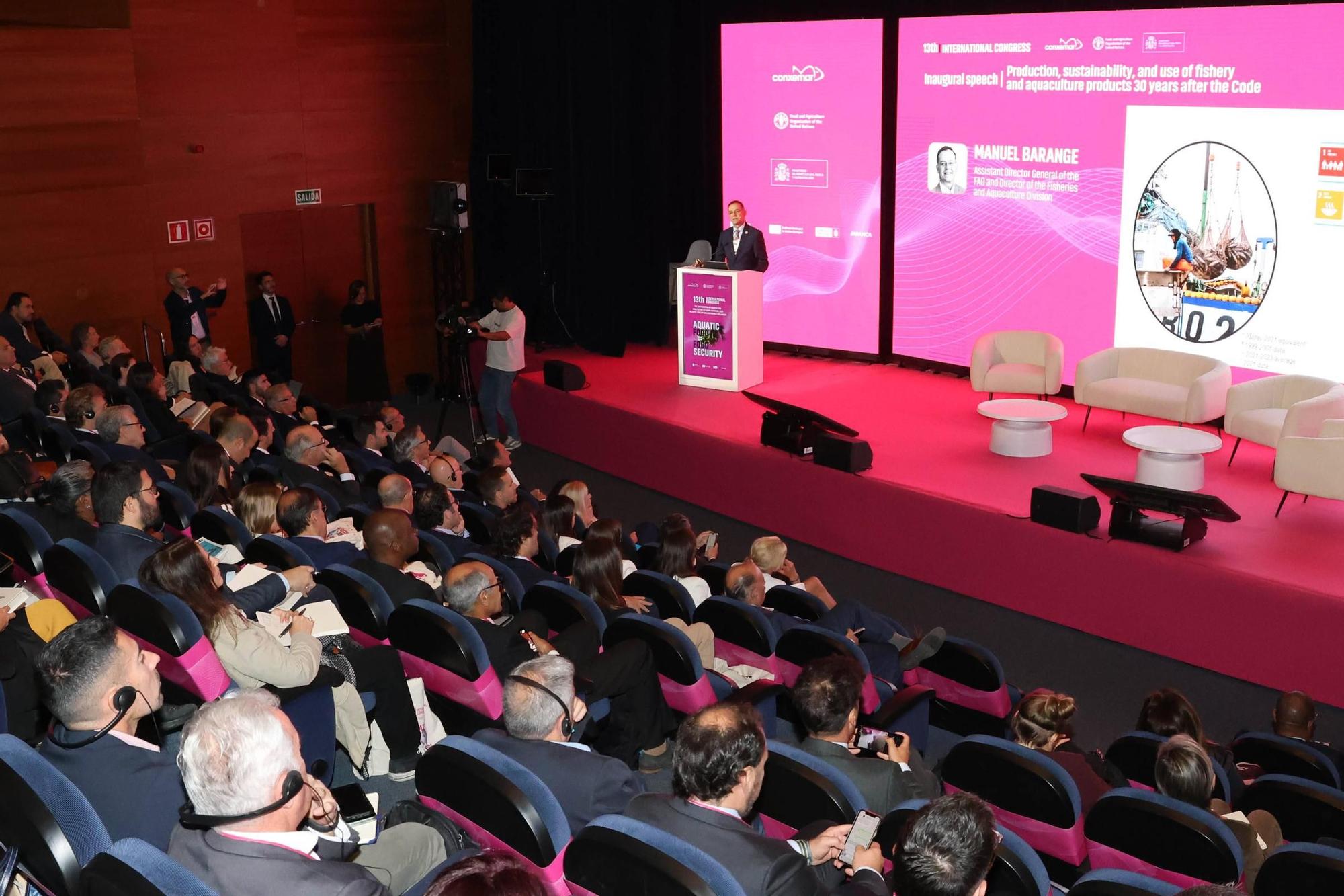 Congreso de la FAO en Vigo por la apertura de Conxemar 2025