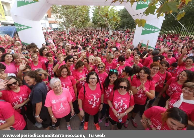 Marcha contra el cáncer de mama en Castellón