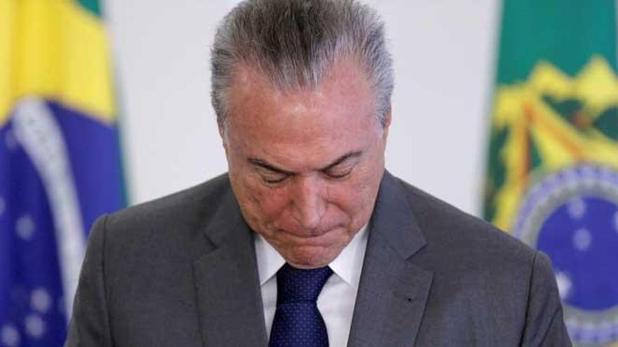 Un nuevo escándalo vuelve a colocar a Temer contra las cuerdas