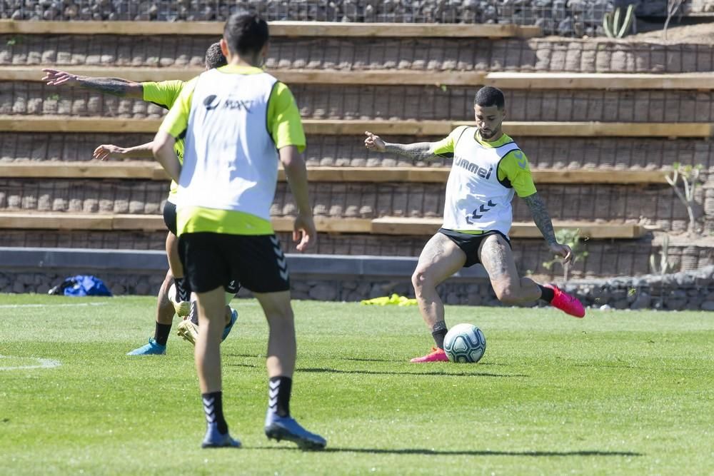 Entrenamiento de la UD Las Palmas.