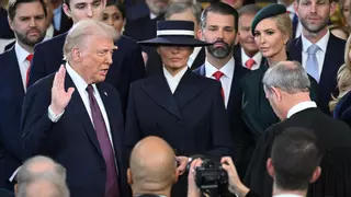 Trump vuelve a la presidencia: "A partir de este momento acaba el declive de EEUU"
