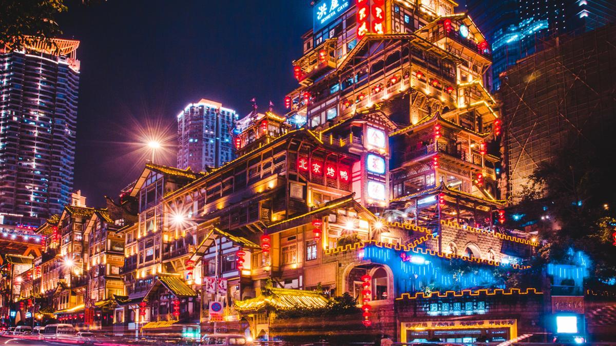 La ciudad China que parece sacada de un videojuego