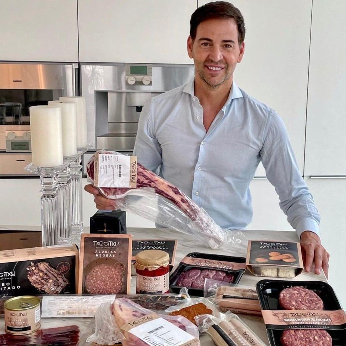 Las hamburguesas de vaca vieja son una de las carnes Txogitxu favoritas del deportista.