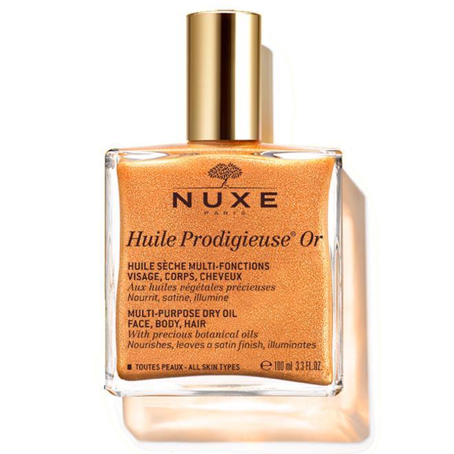 Aceite seco iluminador 'Huile Prodigieuse Or' de Nuxe