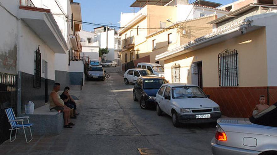 Rapto. Perspectiva de la calle La Gloria, escenario del suceso.