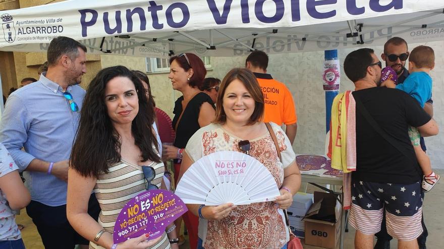 La Diputación lleva los &#039;Puntos Violeta&#039; a fiestas de municipios para prevenir la violencia de género