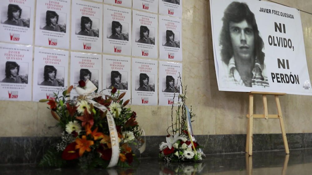 Homenaje a Javier Fernández Quesada en la ULL