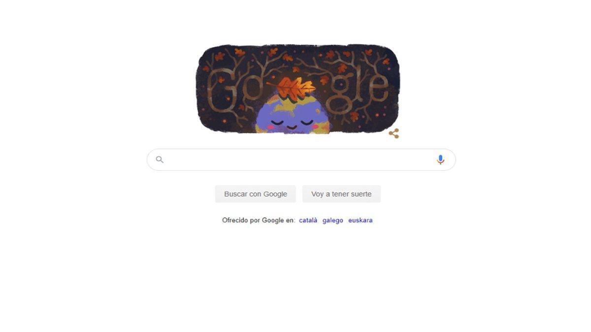 Google anuncia la llegada del otoño