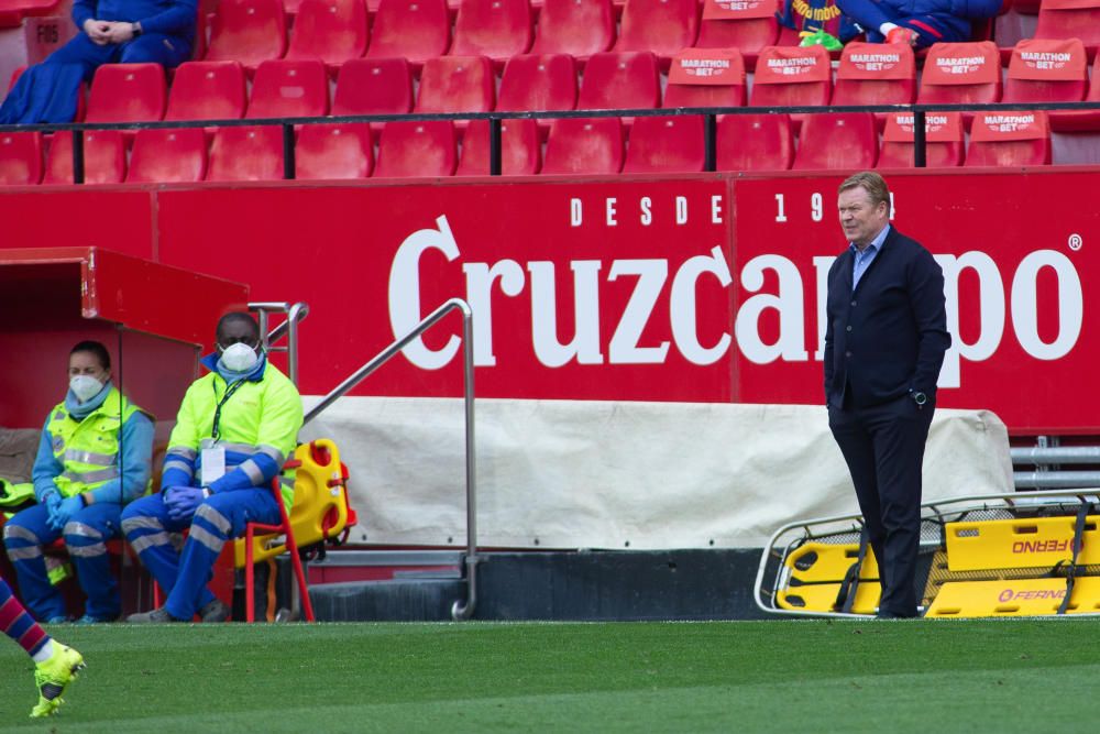 Sevilla - Barça, en imatges