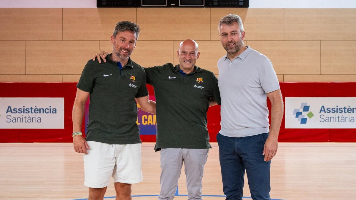Tino Pérez, junto a Jordi Torras y Jordi Illa