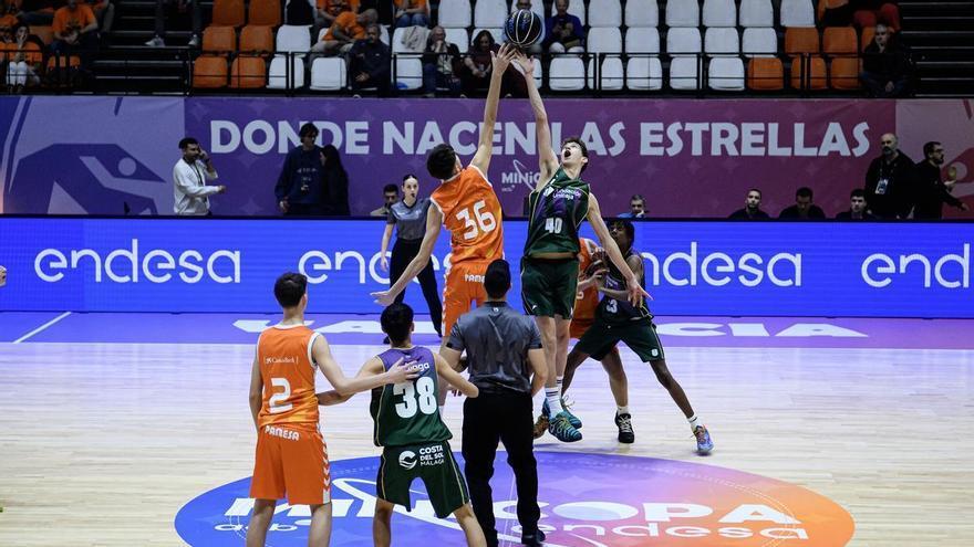Minicopa Endesa: El Unicaja debuta con derrota frente al Valencia Basket (75-53)