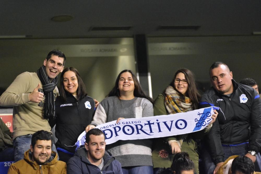 La afición celebró el triunfo ante el Leganés