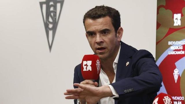 José Riestra, presidente ejecutivo del Sporting. | ÁNGEL GONZÁLEZ