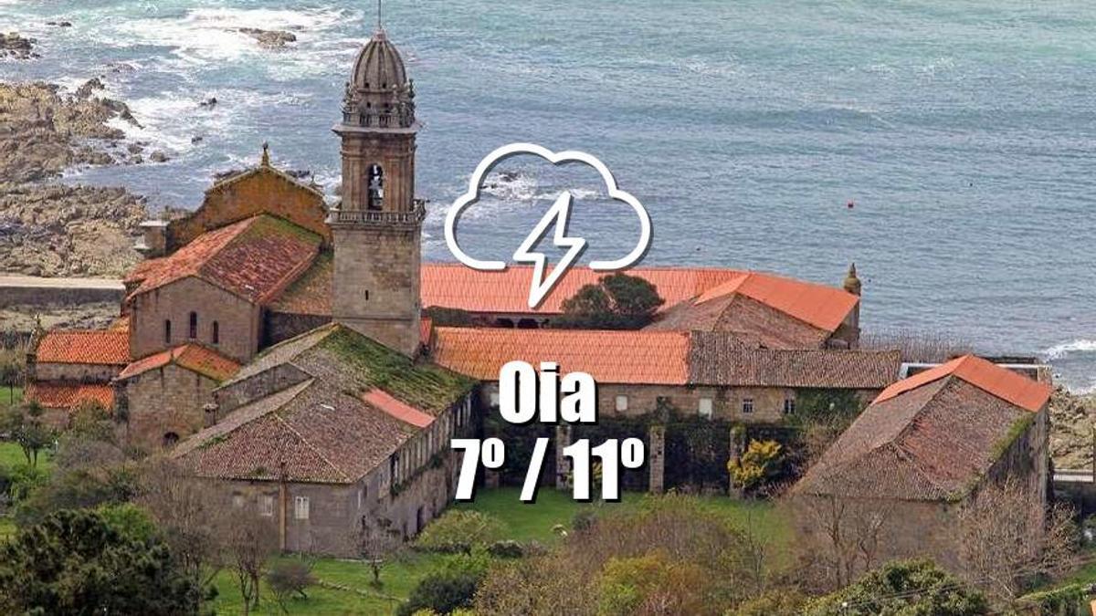El tiempo en Oia: previsión meteorológica para hoy, sábado 7 de febrero