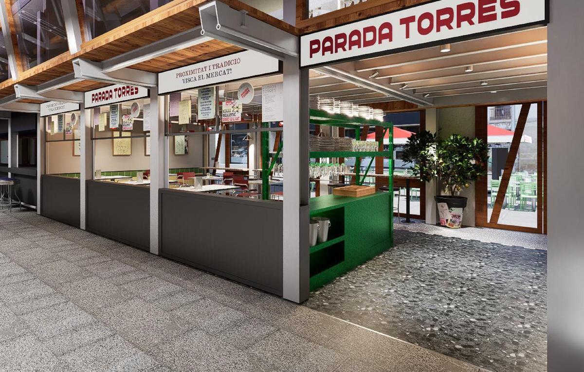 El restaurante Parada Torres, desde otro ángulo.
