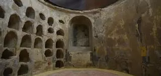 Patrimonio pone a punto la cripta de la Muralla Púnica de Cartagena