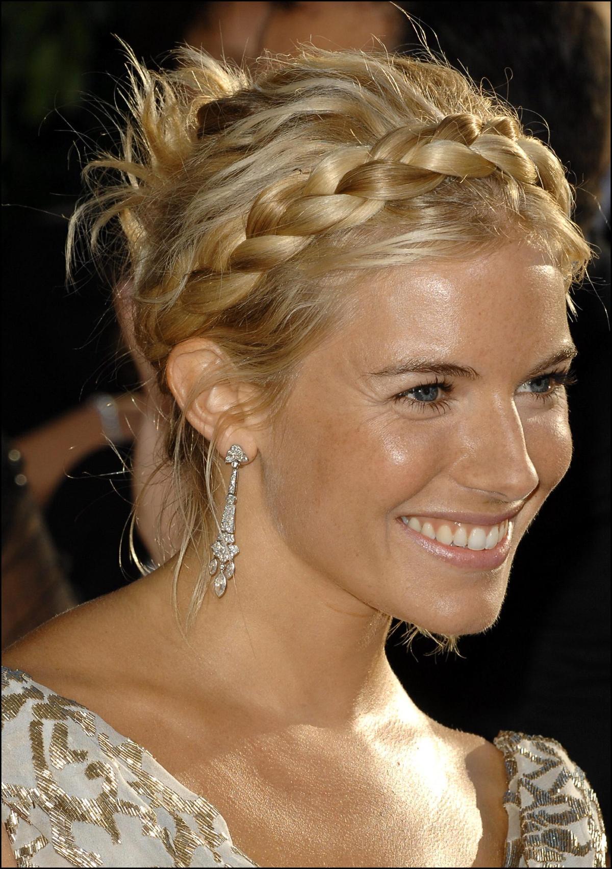 Sienna Miller en los Globos de Oro 2007