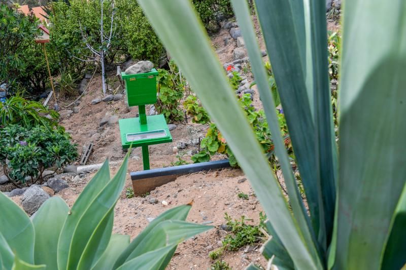 Una escalera de Mesa y López decorada por vecinos