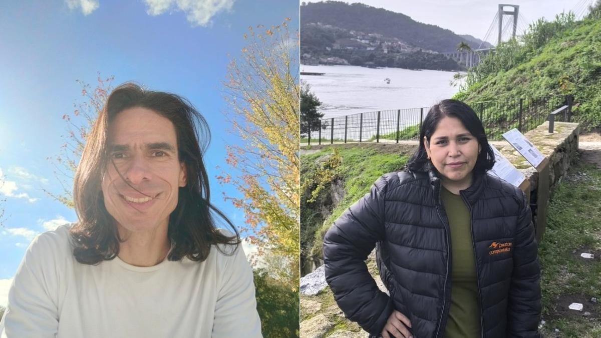 Benítez y Santos, que ejercían la enfermería en sus países natales, esperan a la homologación de sus títulos