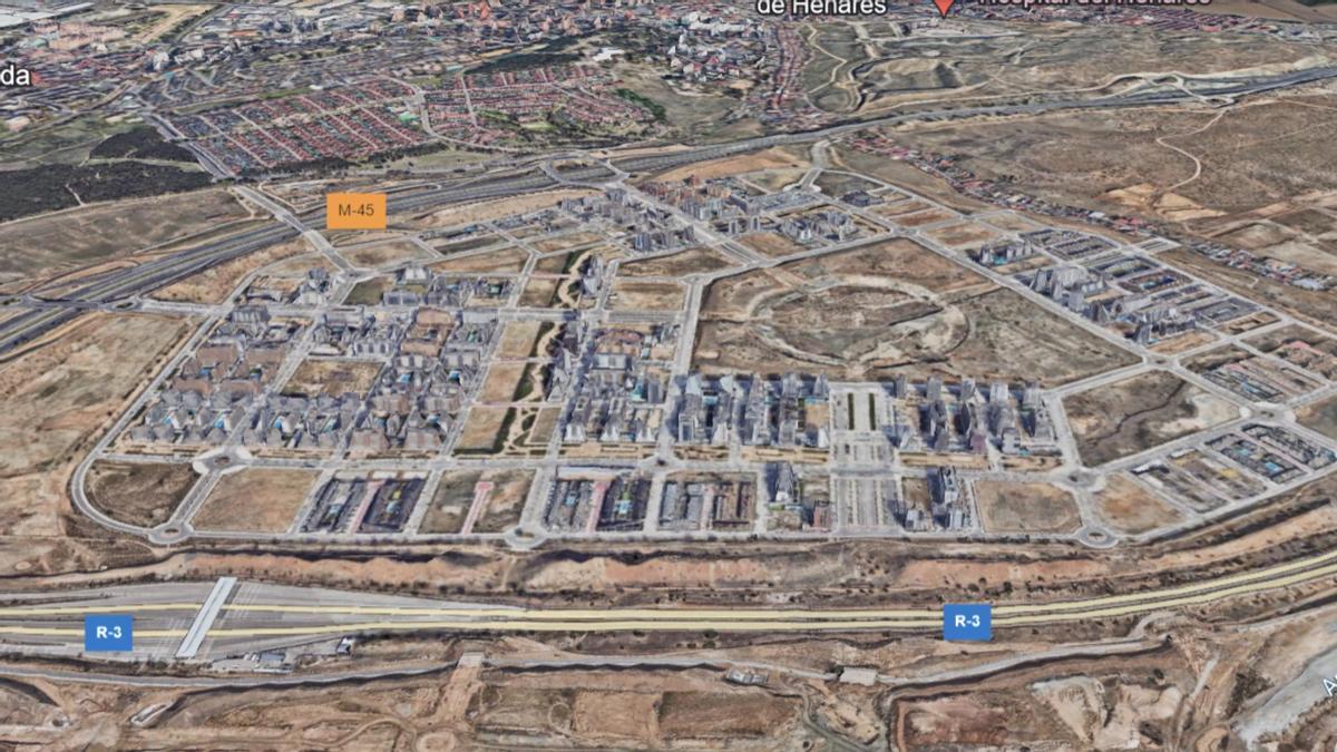 Vista aérea de El Cañaveral