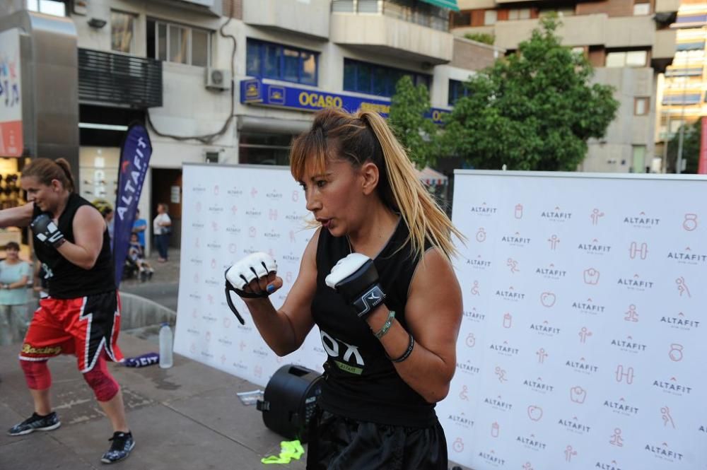 Zumba en la Avenida Libertad