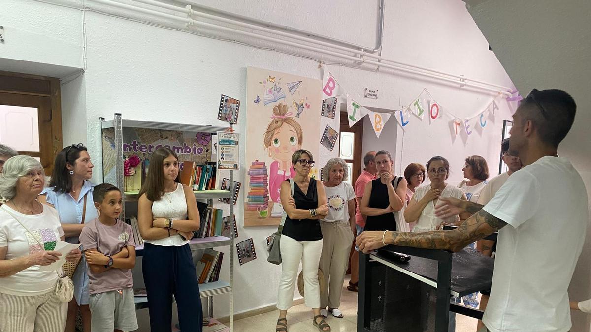 Acto de inauguración de la exposición