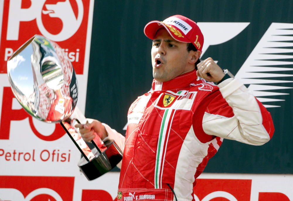 La carrera de Felipe Massa, en imágenes