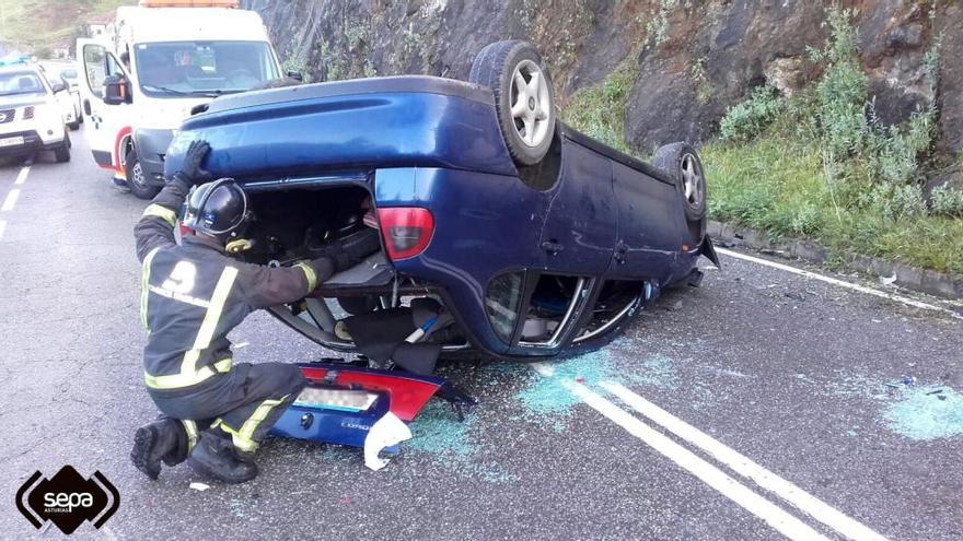 Los fallecidos por accidente de tráfico en  Asturias descienden un 61% en 10 años