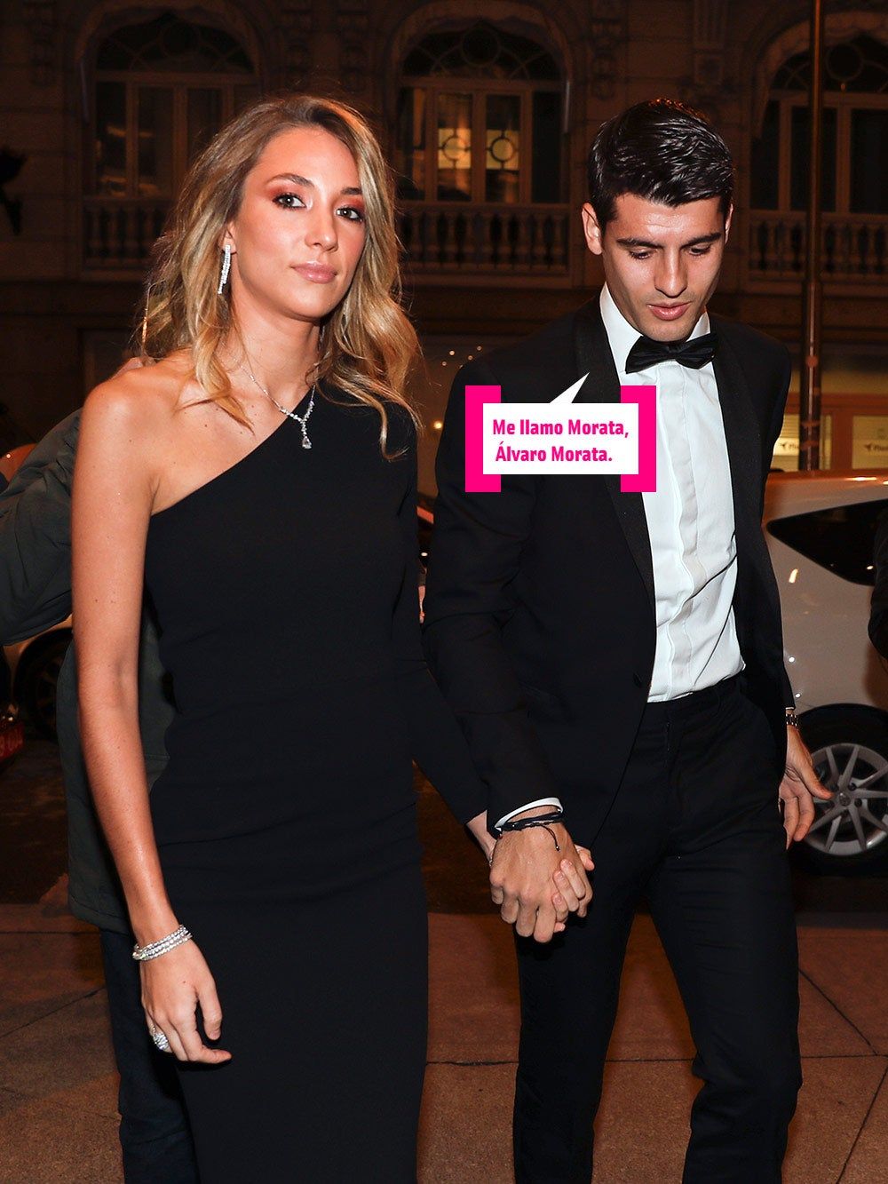 Alice Campello y Álvaro Morata de gala