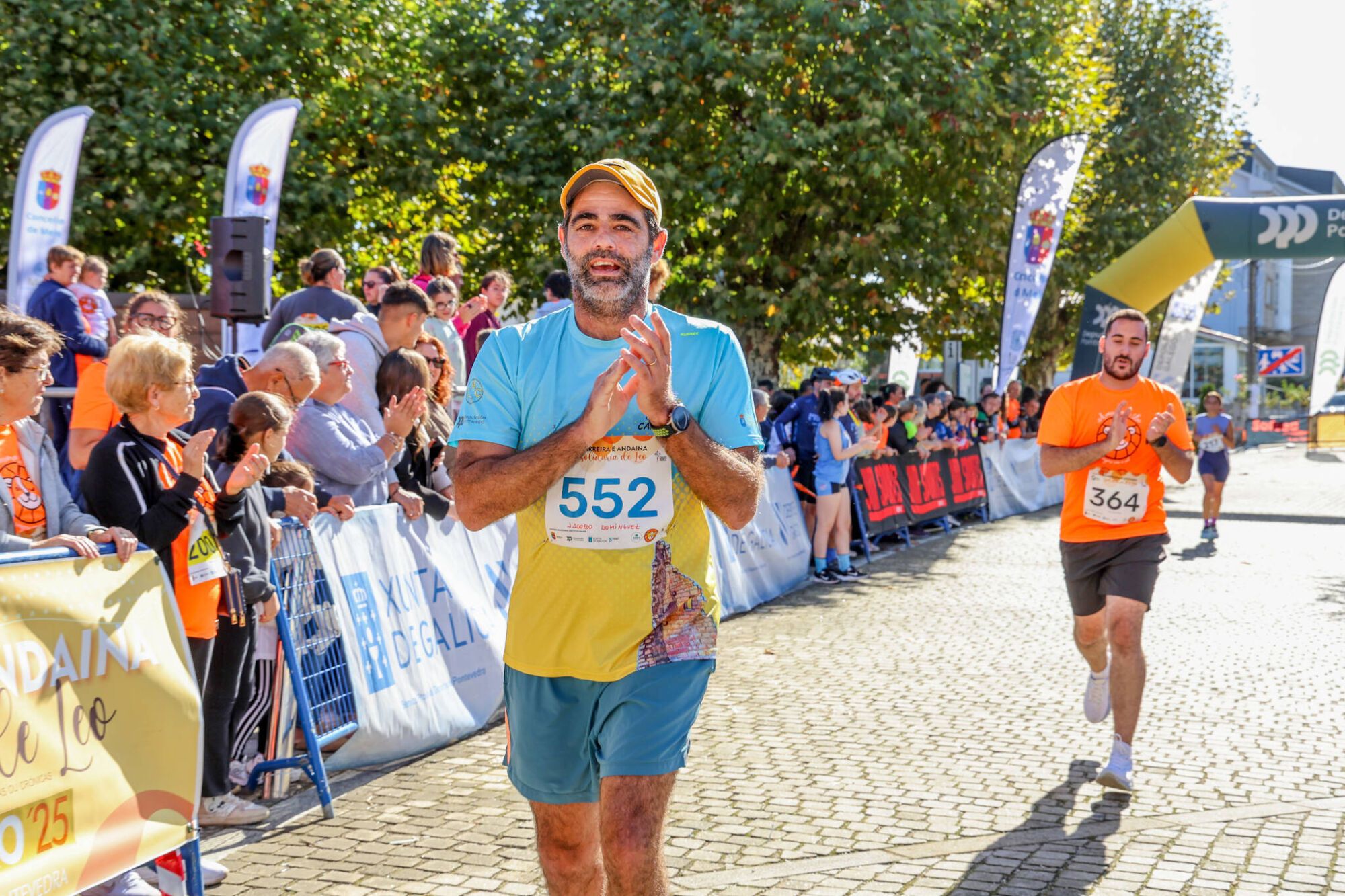 Andaina y carrera solidaria por niños como Leo Diz