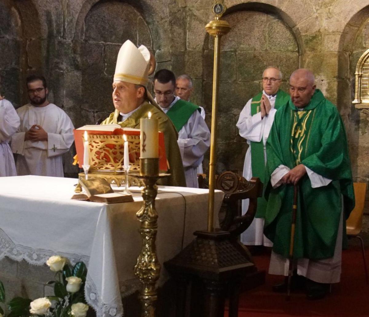Ceremonia de acción de gracias presidida por el arzobispo / jesús prieto