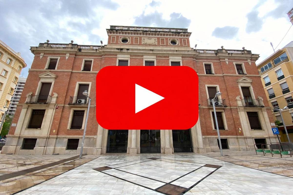 La cuenta de Youtube de la Diputación de Castellón está fuera de servicio por un ciberataque.