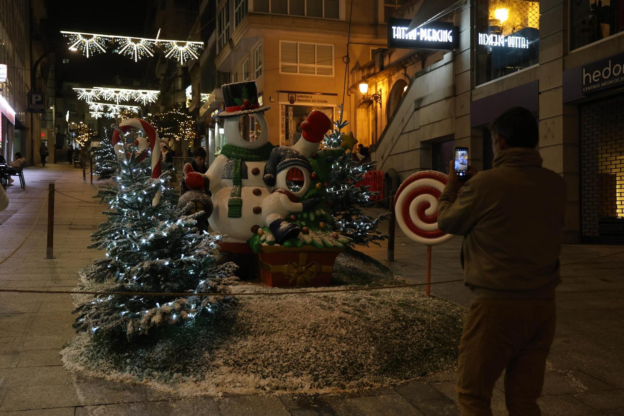 La Navidad de Vigo ya deslumbra al mundo