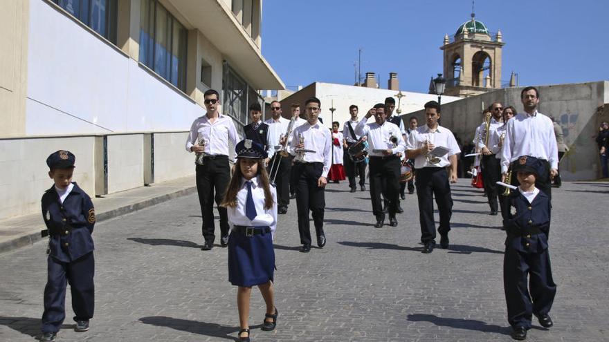 Nazarenos de Orihuela desde la niñez