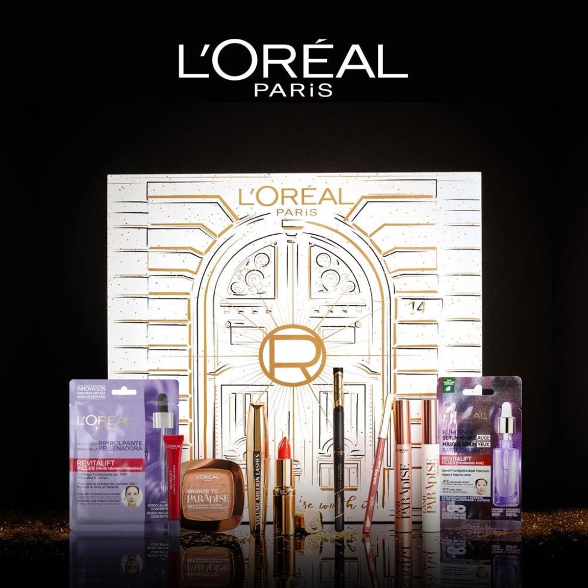 Calendario de adviento de L'Oréal Paris 2022