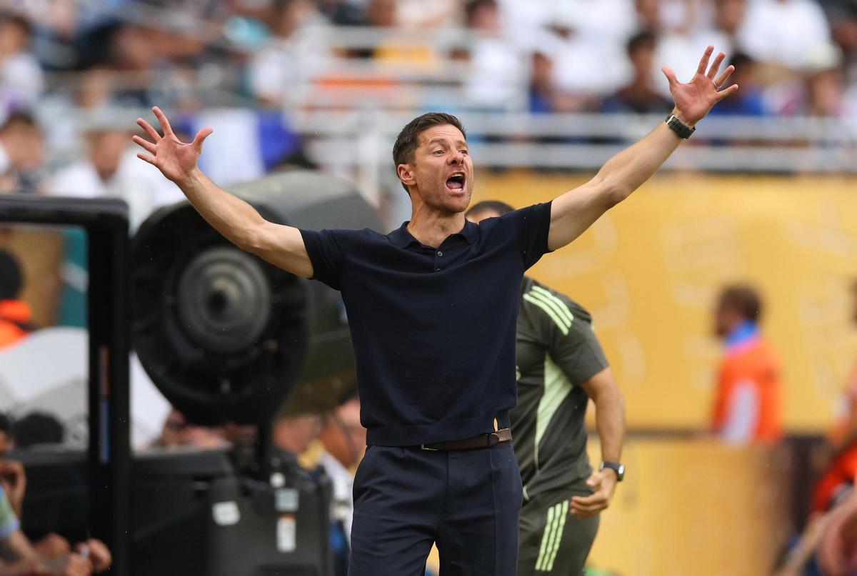 Archivo - El entrenador del Real Madrid, Xabi Alonso, en el Mundial de Clubes 2025.