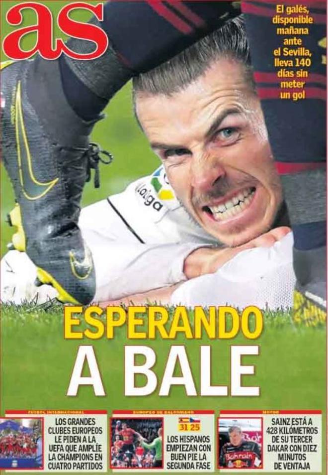 Las portadas del día en la prensa deportiva