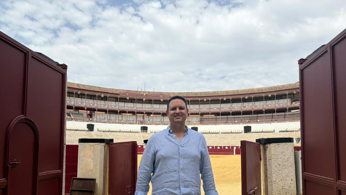 Alberto García, empresaro de Tauroemoción a cargo de la Plaza de Toros de La Malagueta