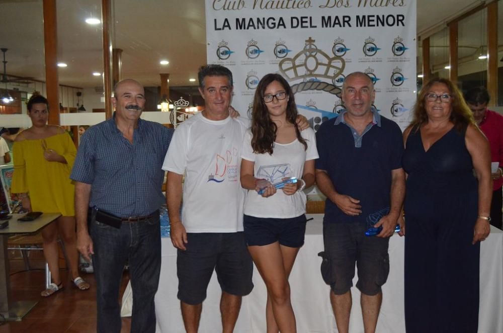 Entrega de premios en el Club Naútico