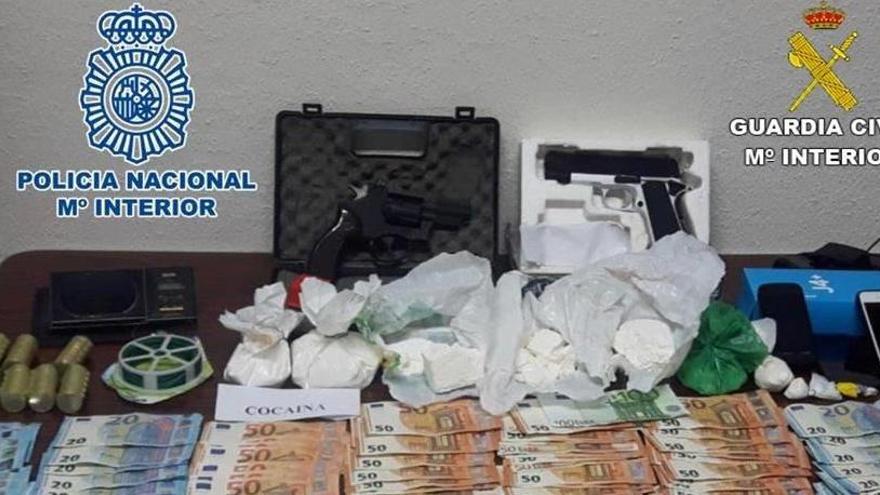 Cuatro detenidos en Alcoy por tráfico de drogas