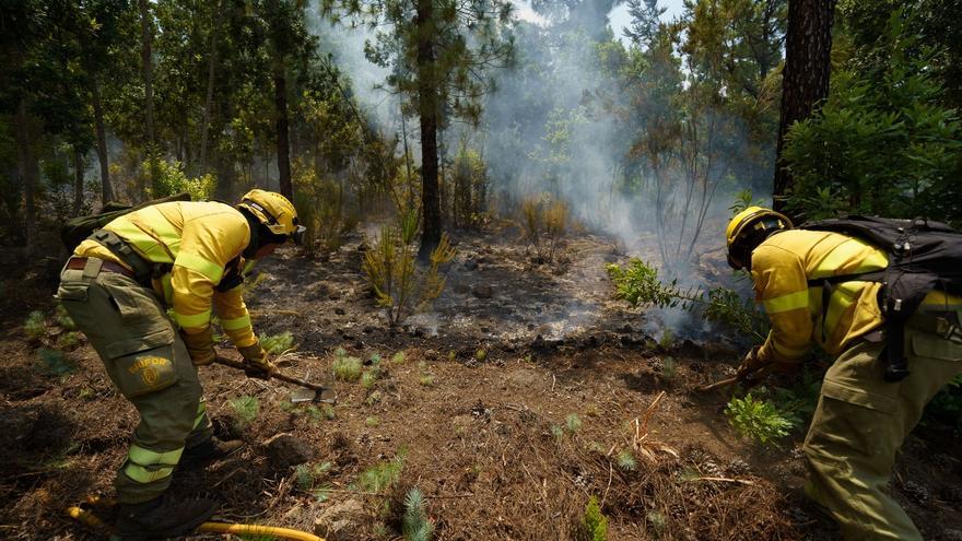 Extinguido un conato de incendio en Adeje