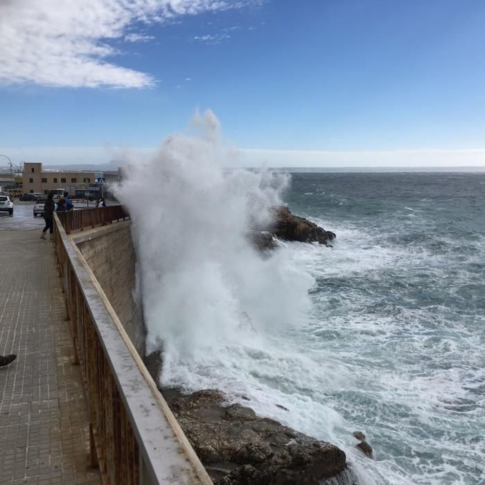 Temporal este domingo en el Dique Oeste