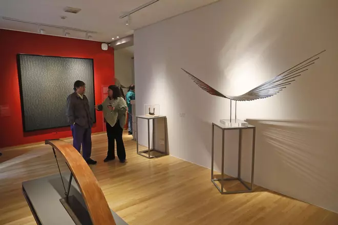 Les fotos de l'exposició 'Mestres de l’art català del segle XX. Col·lecció Bassat' al Museu d'Art de Girona