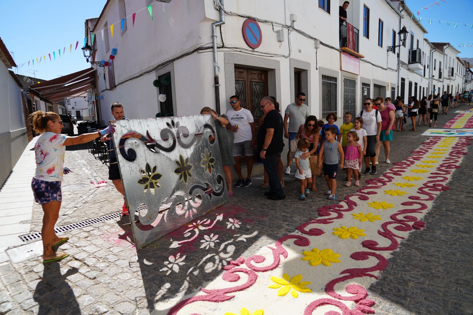 Alfombras de sal en Dos Torres