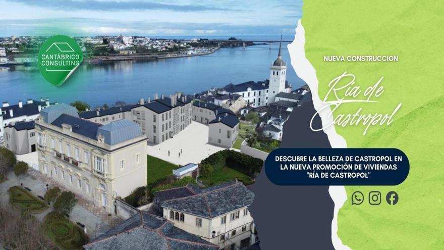 Castropol: una oportunidad residencial frente a la ría del Eo para Asturias o ría de Ribadeo, para Galicia, en una de las zonas más demandadas del norte