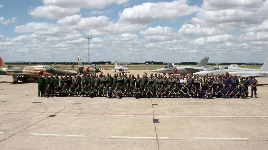 La base de Talavera acoge un ejercicio de las fuerzas aéreas de Marruecos y España