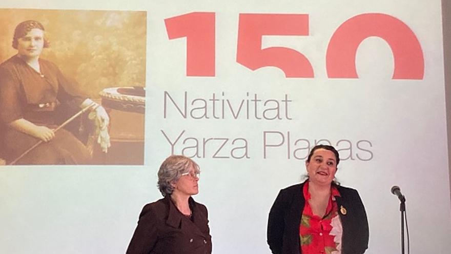 Presentació dels actes de la commemoració de l&#039;any de Natividad Yarza