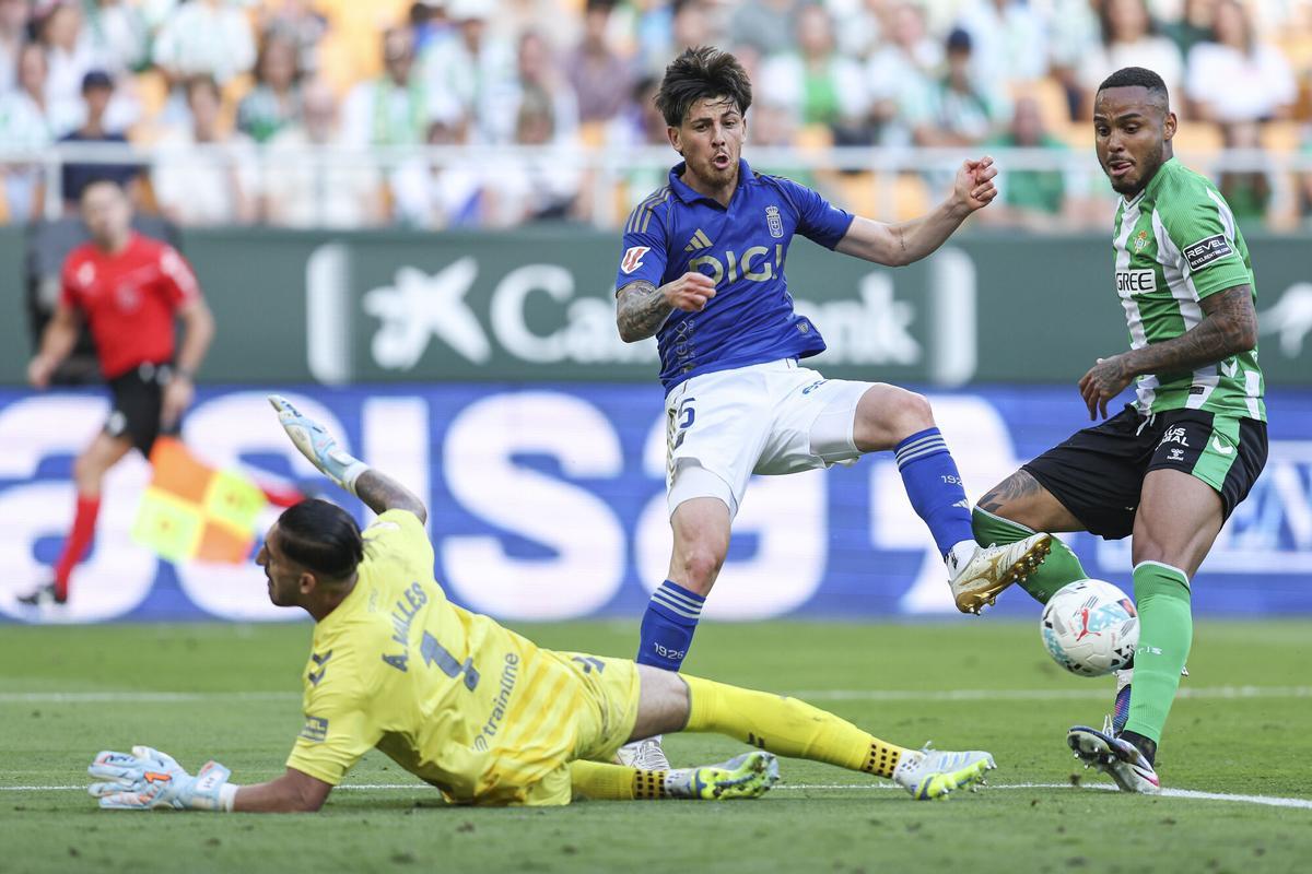 Así fue el partido entre el Real Oviedo y el Betis