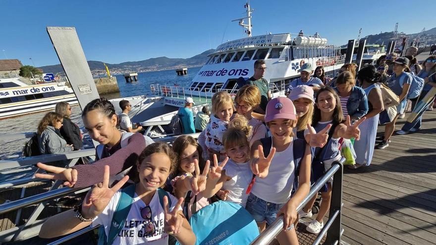 Las Islas Cíes apuran los últimos días de verano